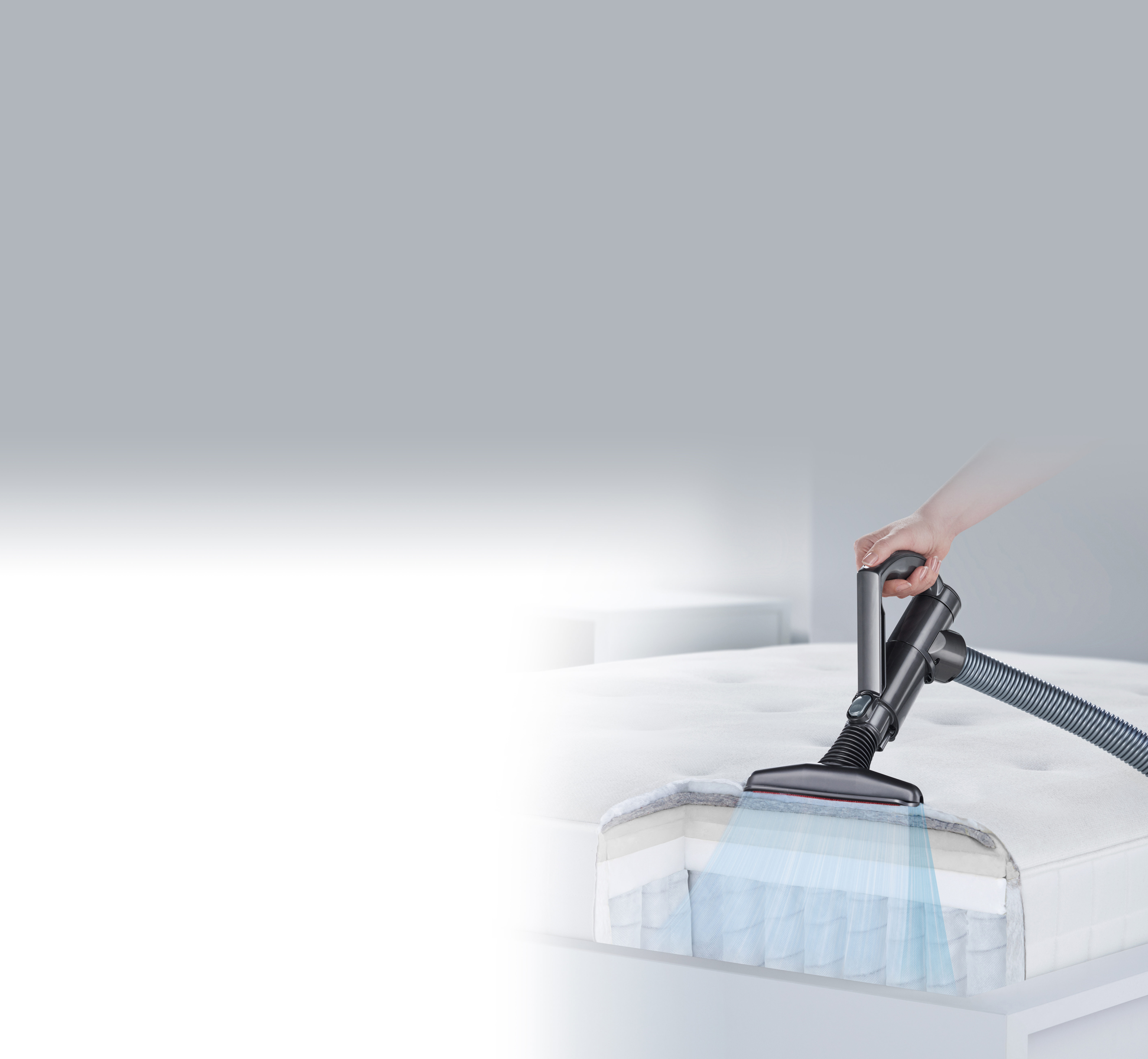 Wide Nozzle-munnstykke på madrass